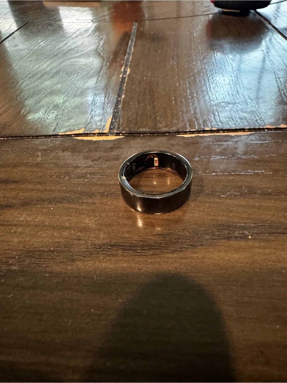 Ultrahuman air ring in Black Stainless Steel Men’s Band Ring-size 10 - Picture 2 of 4